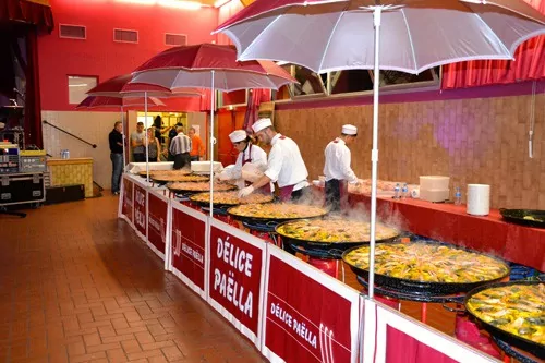 paella cuisinee sur place